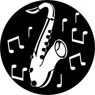 Saxophone Type B Gobo Apollo 3316