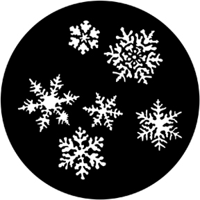 Snowflakes Type-B Gobo Rosco 77772