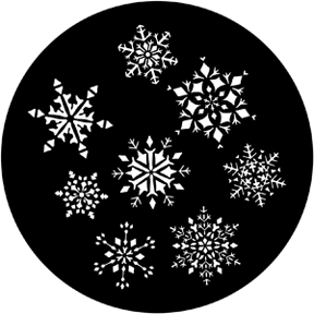 Snowflakes-2 Type-B Gobo Rosco 79129