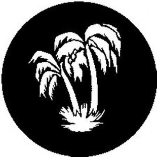 Palm-Tree Type-B Gobo Rosco 77838